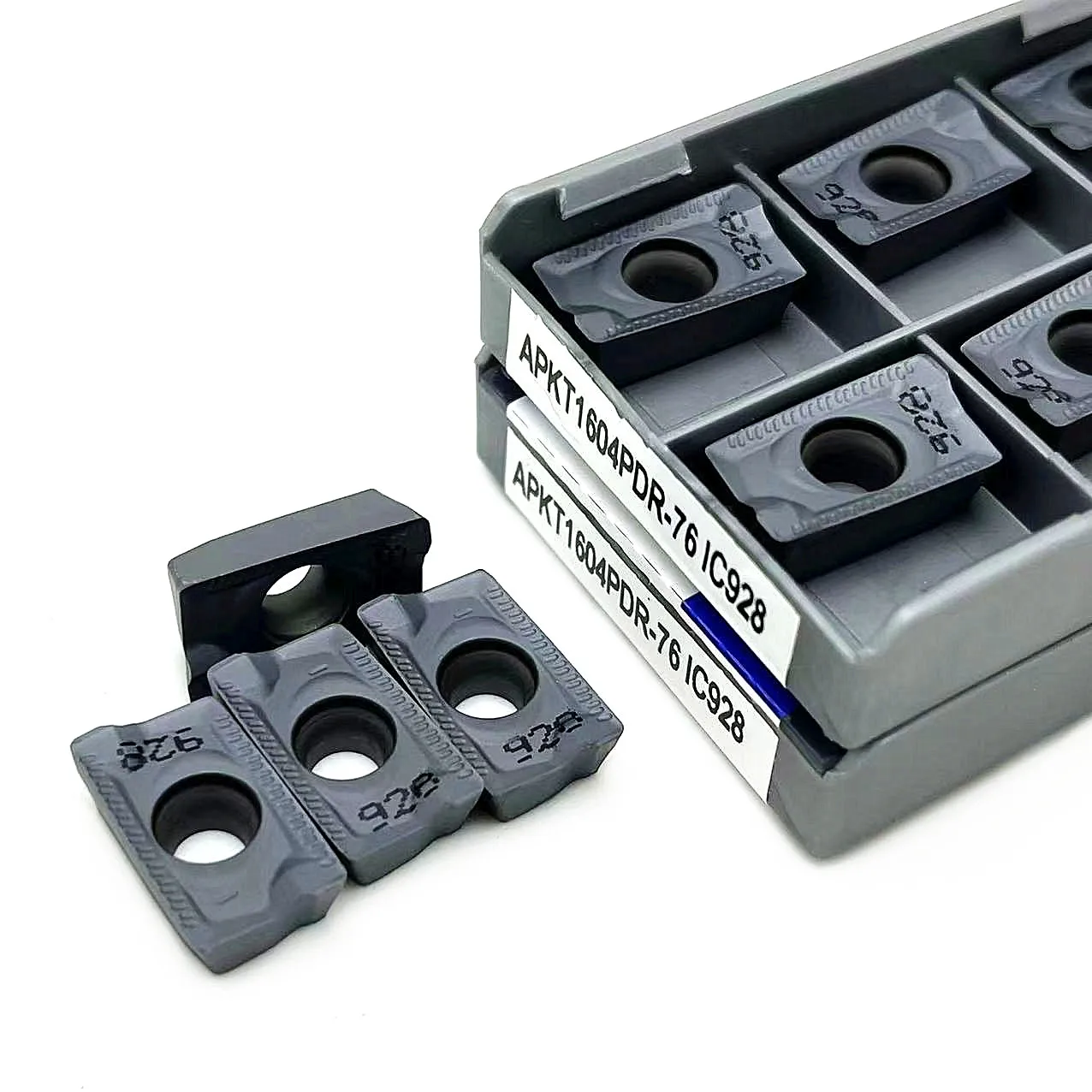 APKT1604 76 IC928 APKT 1604 76 IC928 inserti in metallo duro utensili per inserti per fresatura a spalla tornio in metallo CNC utensile da taglio indicizzabile