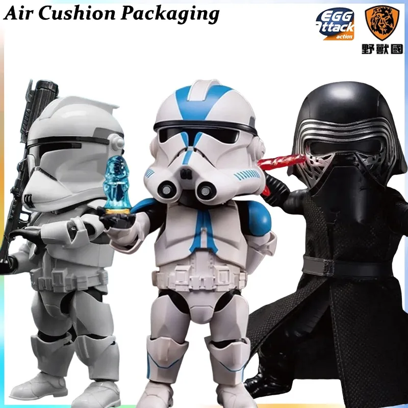 

BEAST KINGDOM Genuine Egg Attack Action Star Wars Series Kailo Lun Clone Soldiers EAA-017 EAA-006 Action Figures Model Toys