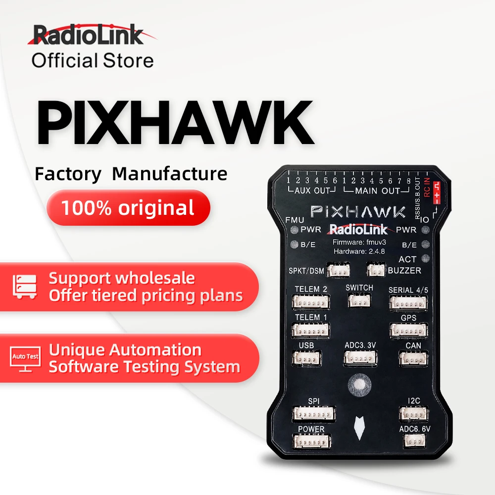 

Radiolink Pixhawk PIX 2.4.8 APM 32-битный контроллер полета FC с GPS M10N SE100 для RC Drone Quadcopter/6-8 Axis Multirotor