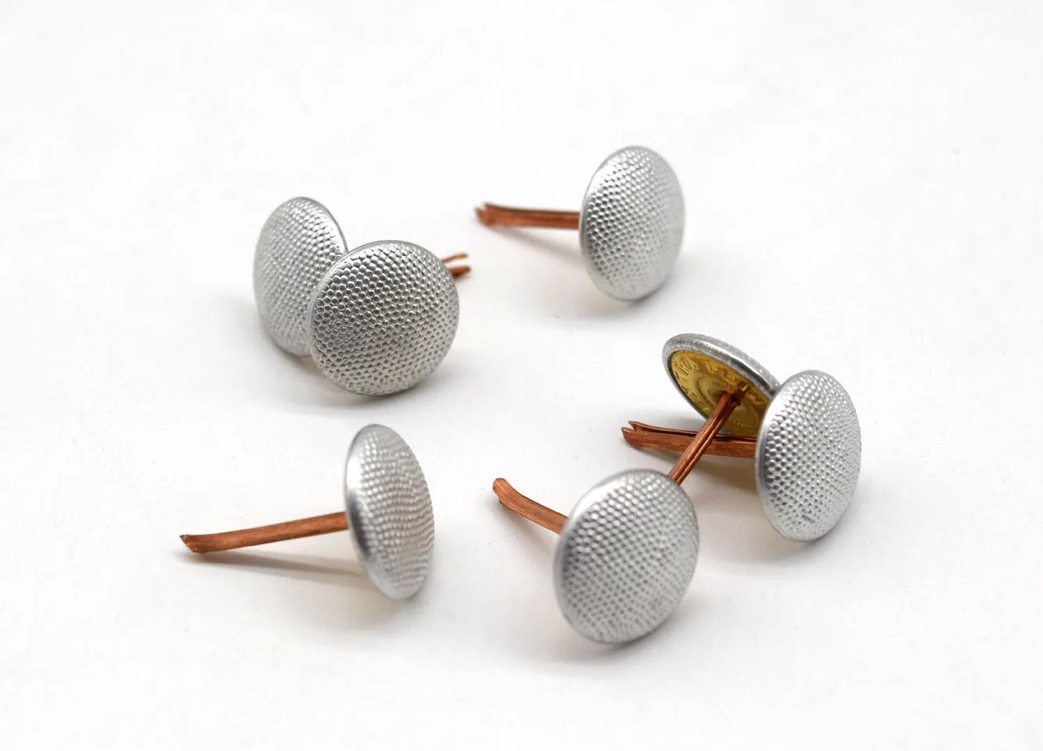 

Косплей, 10 шт., немецкая офицерская шляпа, кнопки, серебристые, 15 мм