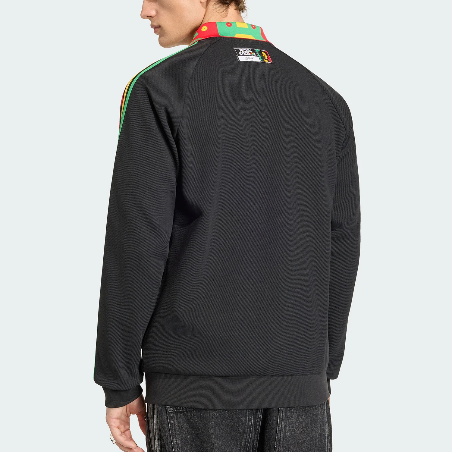 Adidas Authentic Three Leaves Men's Retro Knit Football Sports Jacket JY5207