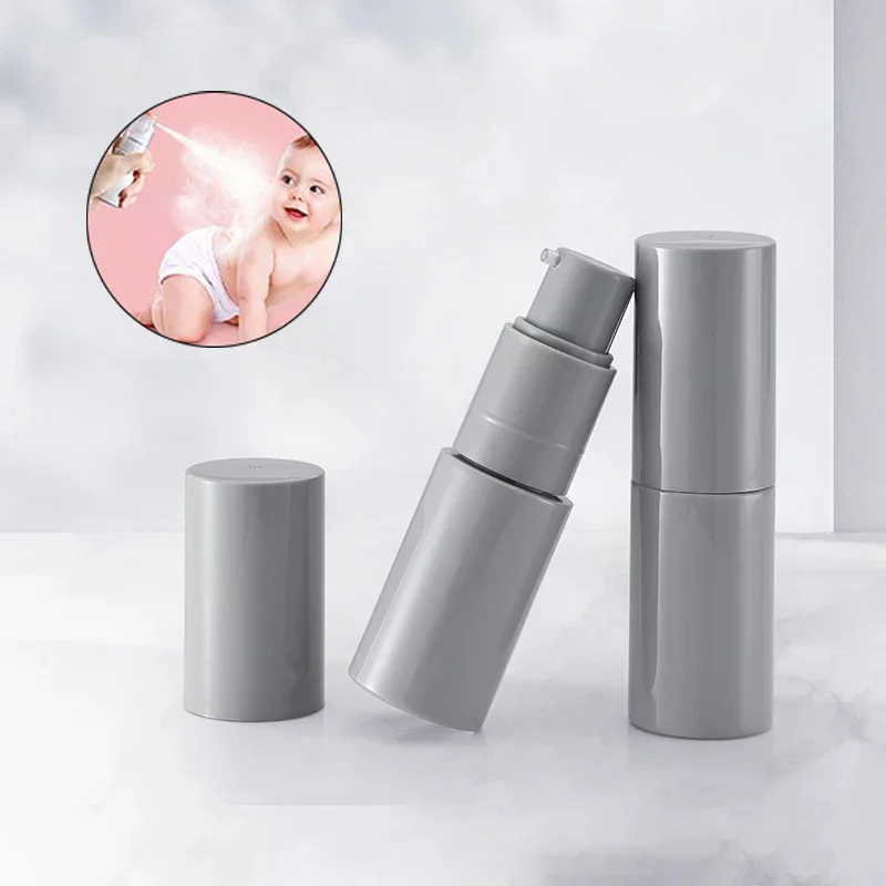 35ml Dry Powder Spray Bottle Refillable Atomizer Baby Powder Dispenser Detachable Traveling Use Plastic Makeup Cosmetics Sprayer