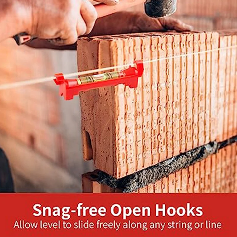 Strumenti livellatori per linea di corde da 9 pezzi da 3 pollici Livelli a bolle tascabili piccoli per appendere quadri Wall Art Mason