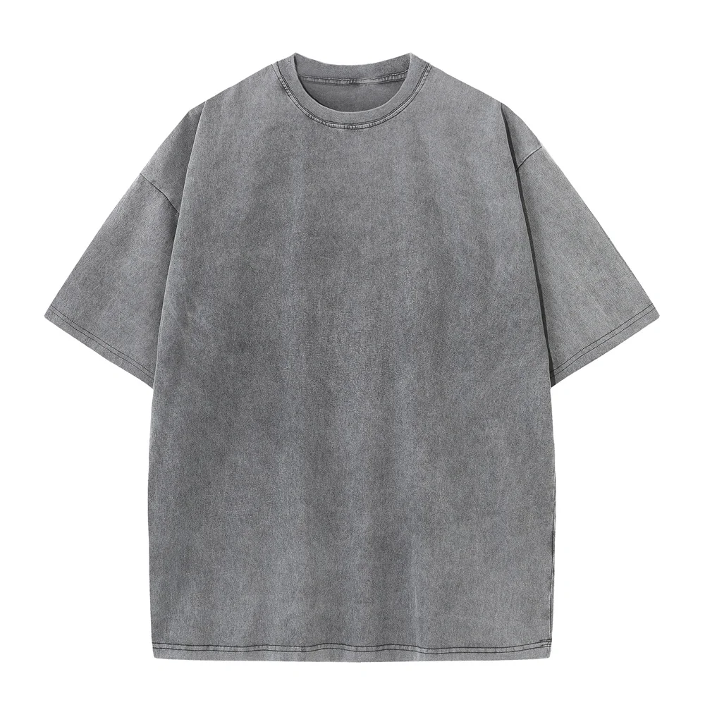 King Billion Men's Cotton T-Shirt Washed 4