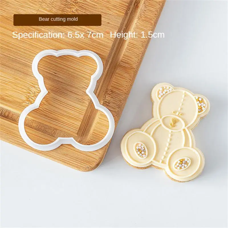 Acrylic Cake Cutter Cookie Mold Cake Decoration Tool Princess Happy Birthday Cookie Press Stamp Embosser Fondant Sugar Craft