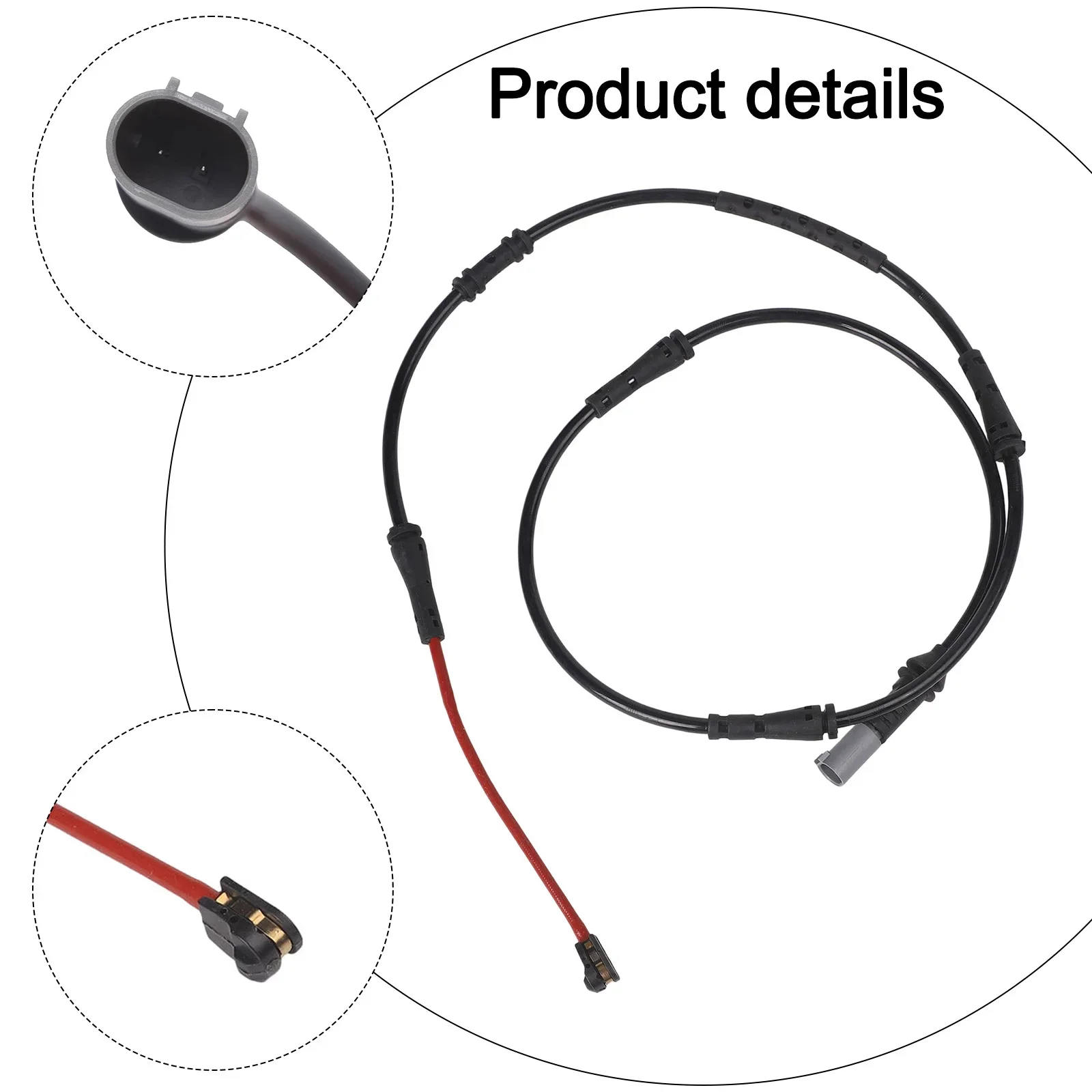 

Rear Left/Right Brake Pad Wear Sensor for BMW 520d 525d 530d F11 2014-2016 OEM 34356791963 Easy Installation High Reliability
