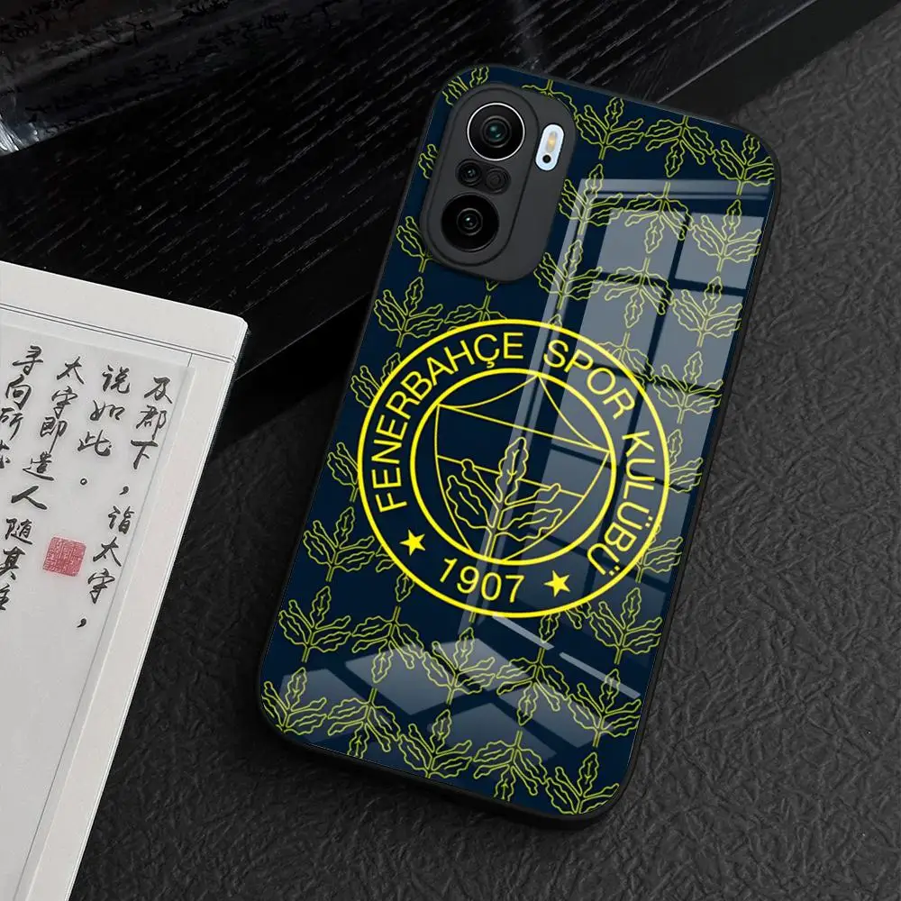 Fenerbahce Phone Case For Xiaomi 14 Lite 12 Pro 11t 13 Lite POCO M6 M5 X6 X5 X3 NFC F5 F6 Pro Glass Cover