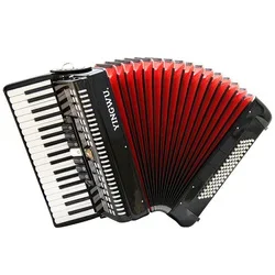 

37 Keys 80 Bass 10 Register Diatonic Keyboard Accordion Piano Musical Instrument for Professional Performer