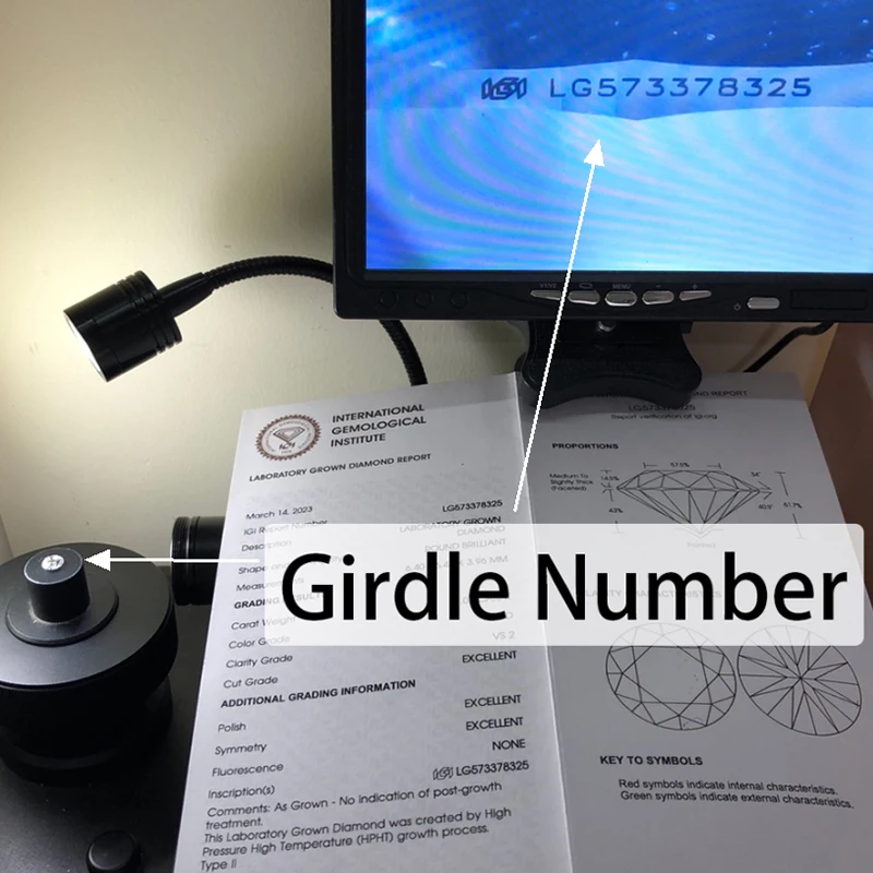 حجر الماس السائب IGI شهادة مختبر نمت CVD الكمثرى الماس HPHT 0.3ct 0.5ct 1ct 1.5CT بالجملة الأبيض المشاركة الماس #5