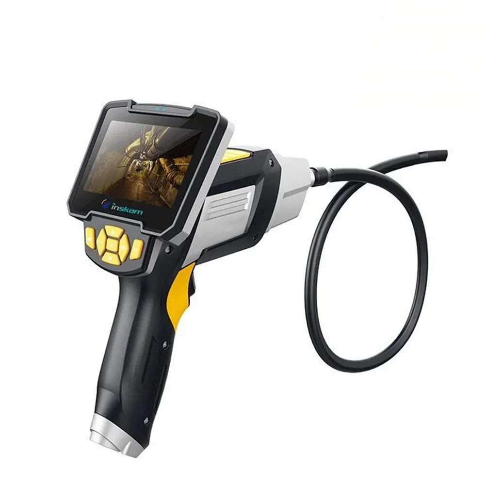 

New 8mm 5M 1080P HD Auto Focus 4.3" LCD Screen Profession Industrial Color Video Borescope Endoscope 6 LED 1M Waterproof Endosco