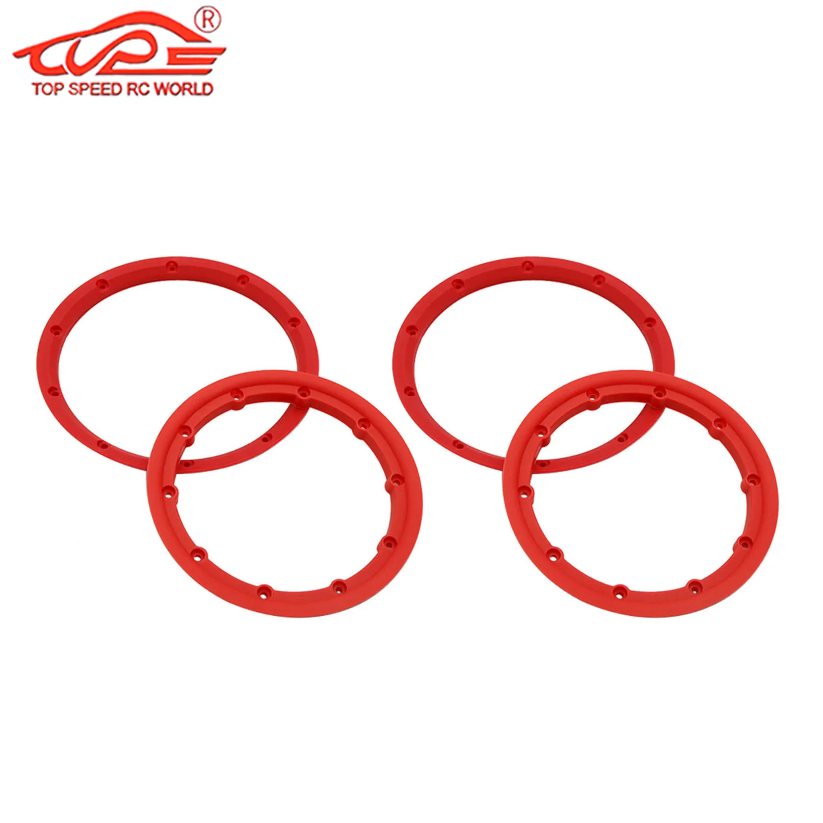 HPI ROVAN KM BAJA Losi 5ive-T FID DTT QL 트럭 부품용 1/5 나일론 또는 크롬 플라스틱 내부 또는 외부 휠 허브 비드락 링