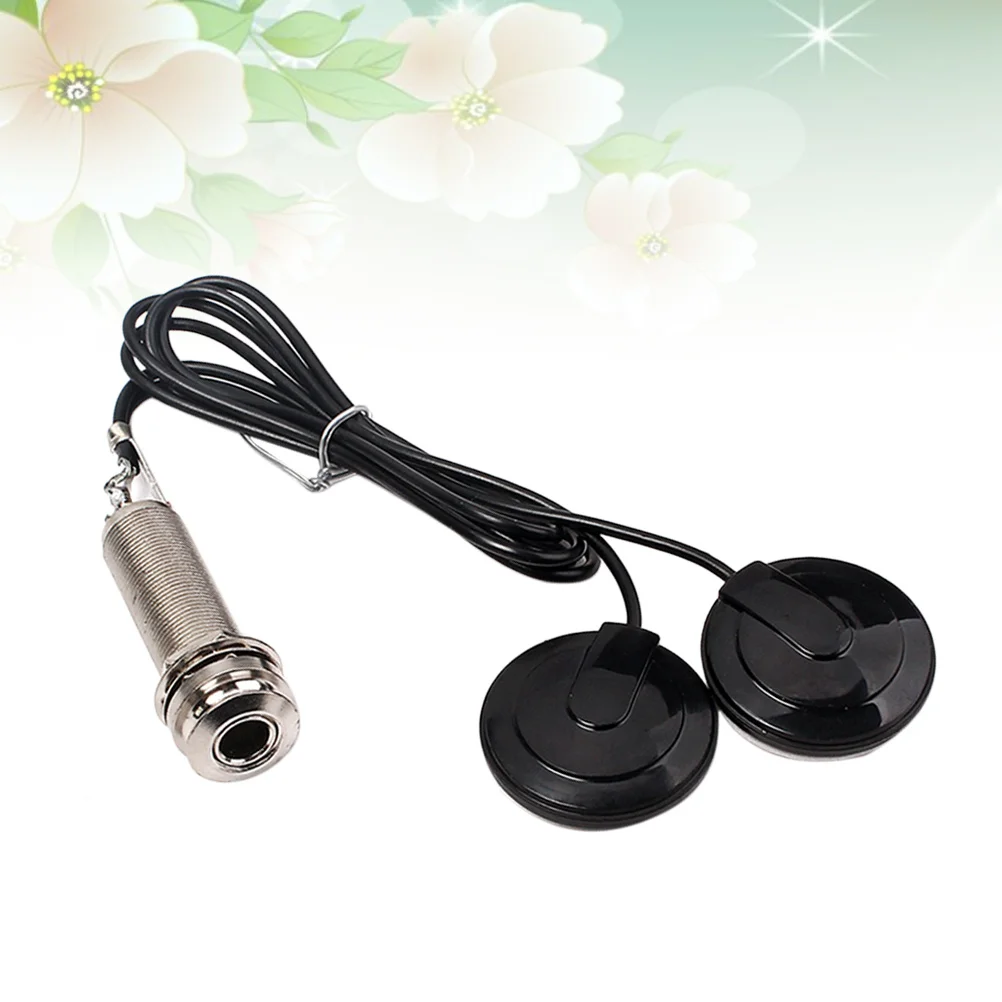 

Active Endpin Pickup Preamp for Acoustic Guitar Piezo Equalizer Humbucker Dual Sensor Replacement Electric Guitar Pickup