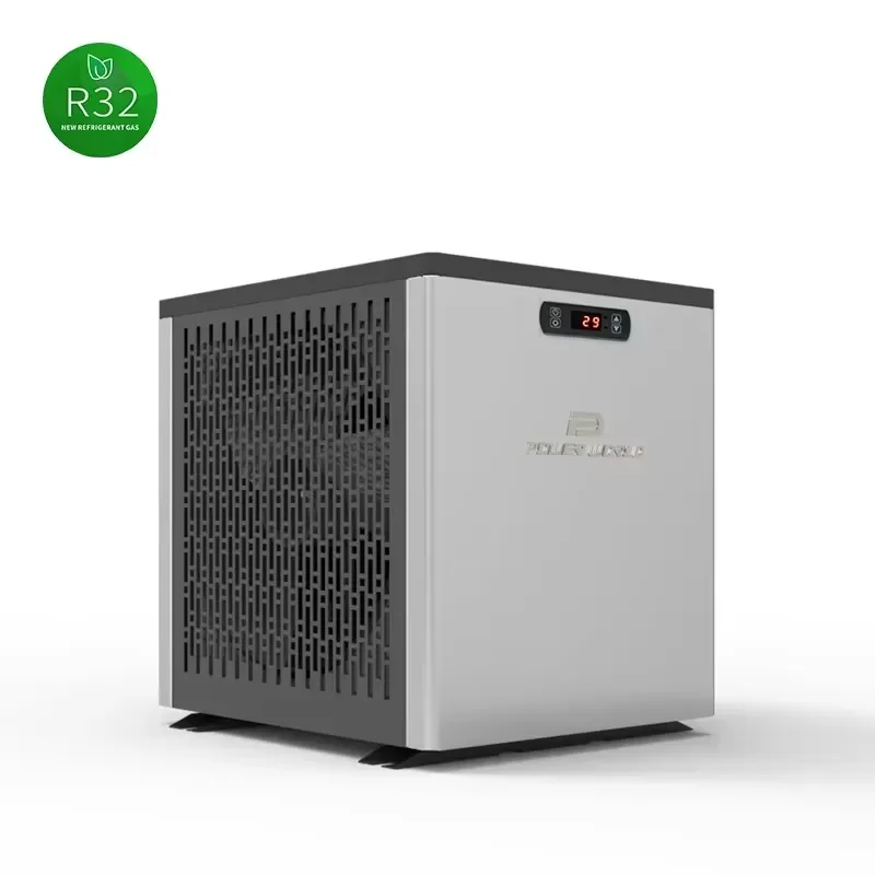 For CE R32 Smart 5 kw Mini Water Heater Portable High Efficiency Air Source Heat Pump for Swimming Pool & Outdoor Hotel Use