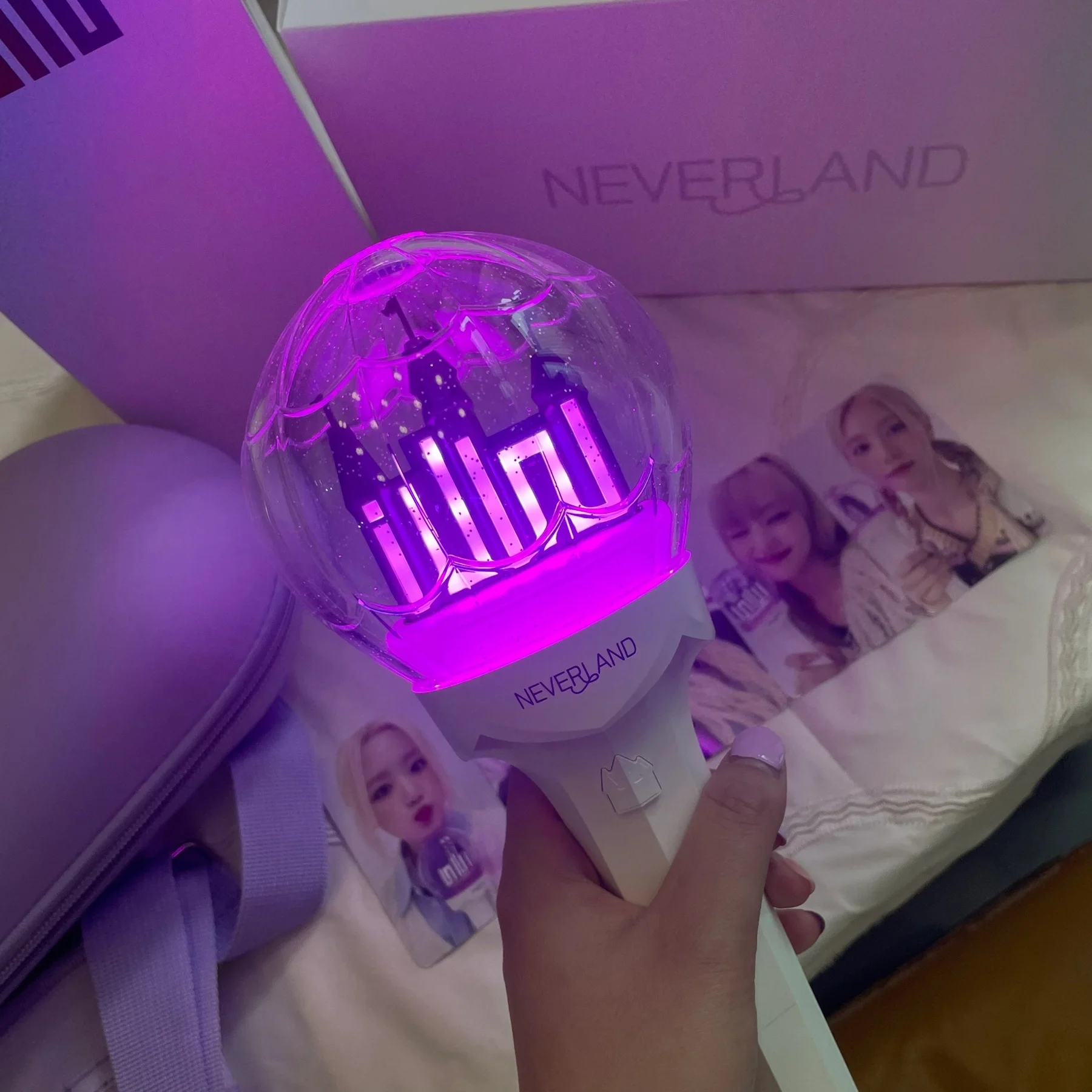 Kpop (G)I-DLE Lightstick Korea Light Stick Globe Hand Lamp Concert Lamp Hiphop Party Flash Fluorescent Toys Fans Collection Gift