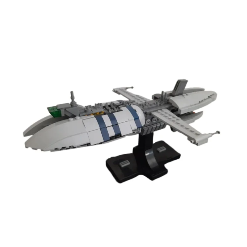 

MOC Space Warfare Series Model - Small Particle Building Blocks Toy Set (500 pieces) Suitable for all enthusiasts to assemble. I