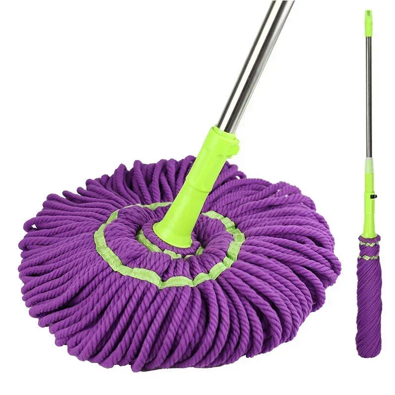 Easy Self Wringing Twist Mop,Microfiber Squeeze Mop,Replacement Mop ,Dry & Wet Mop  Hardwood,Tile & Floor Cleaning