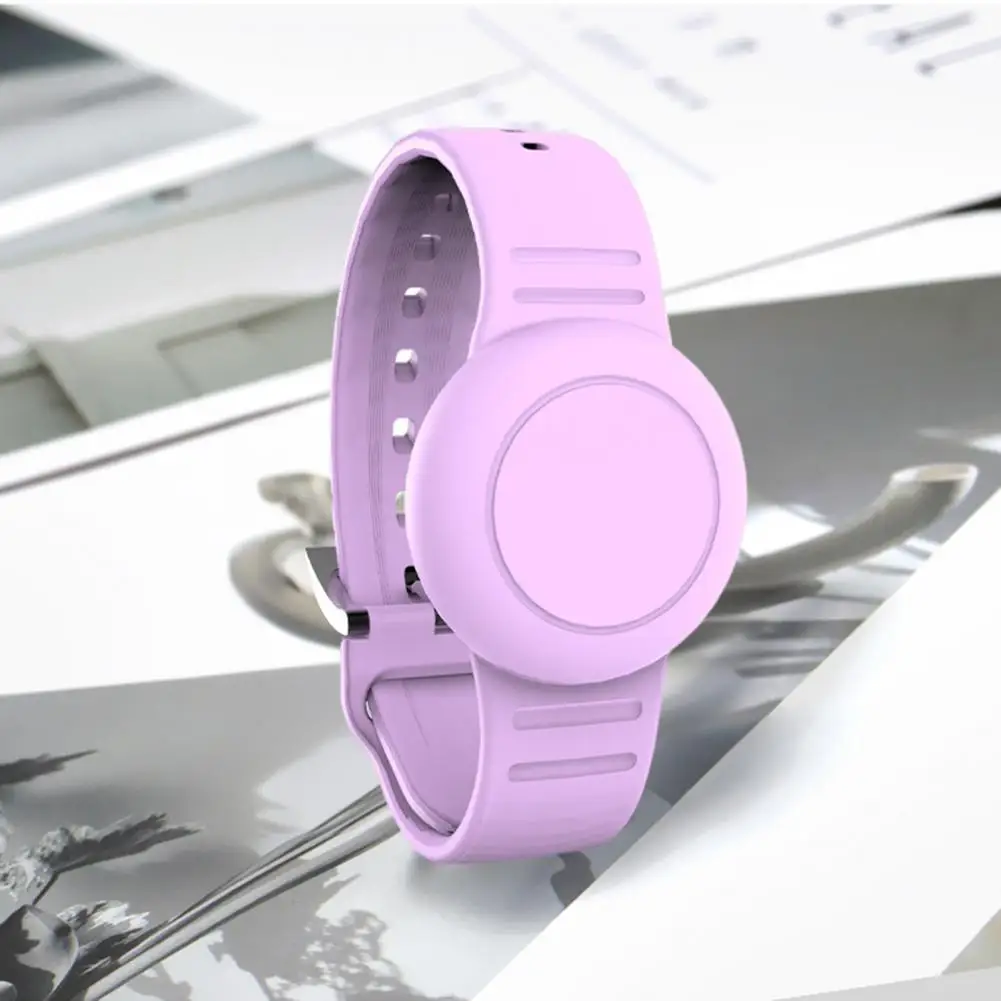 Safe Comfortable Protective Case for Kids Tracker Waterproof Silicone Bracelet with Adjustable Strap for Kids for Children