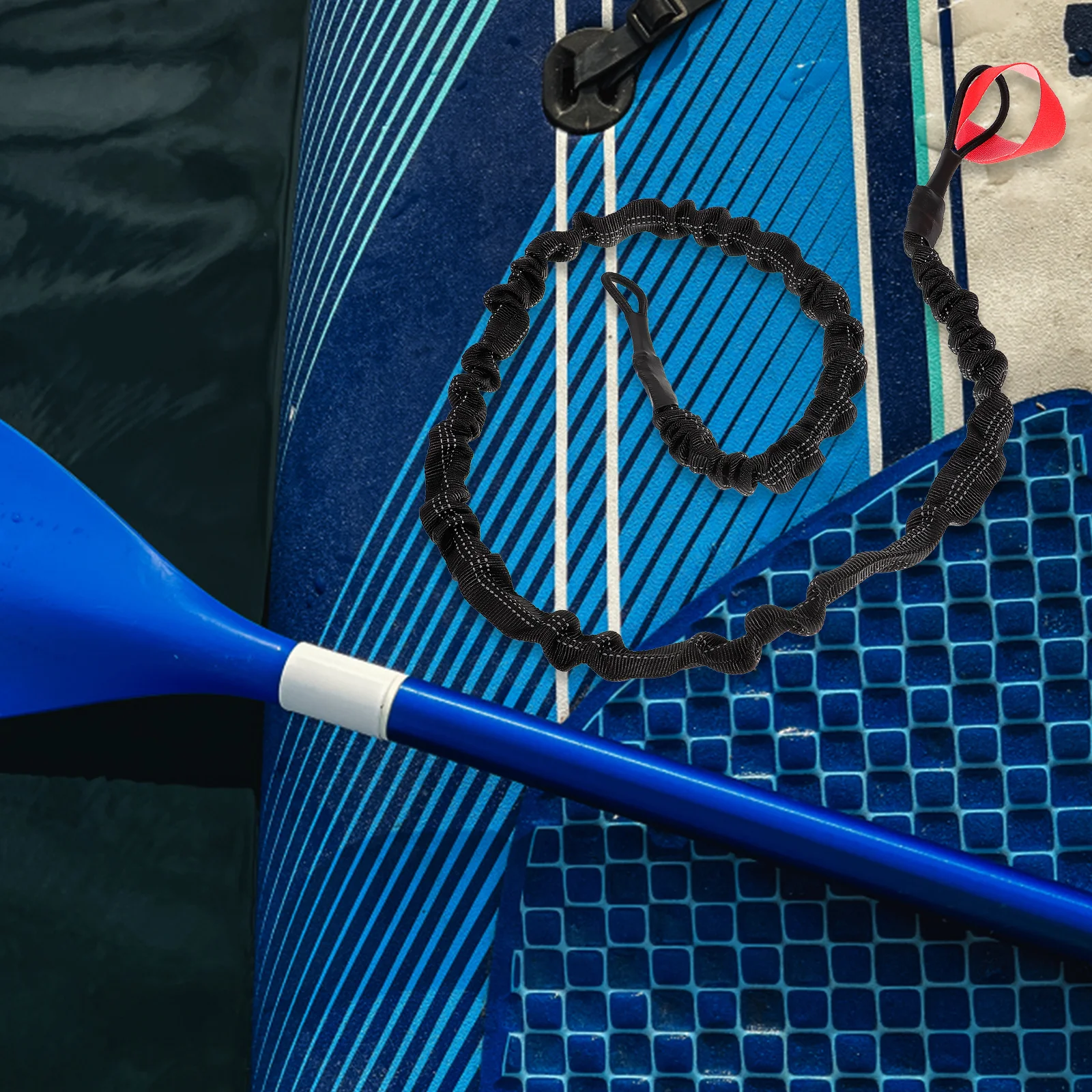 

Durable Nylon Surfboard Carry Strap Professional Adjustable Paddle Fixing Strap Lightweight Practical Paddle Board Accessory