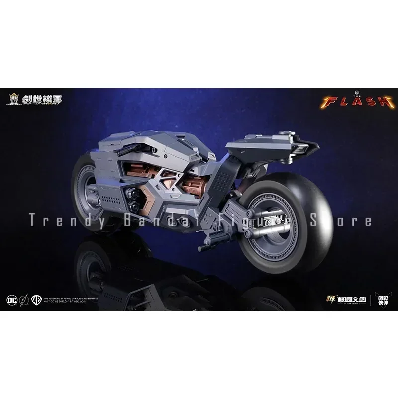 MODOKING DC Flash Batman Ben Affleck New Suit Motorcycle Batmobile 1/12 Assembly Movie Model Action Figure Doll Toy Gift