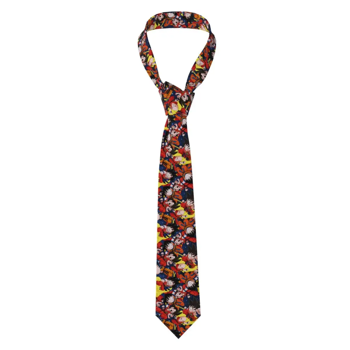 

Custom Classic Novelty Goku Cartoons Manga Ties for Office Men Neckties