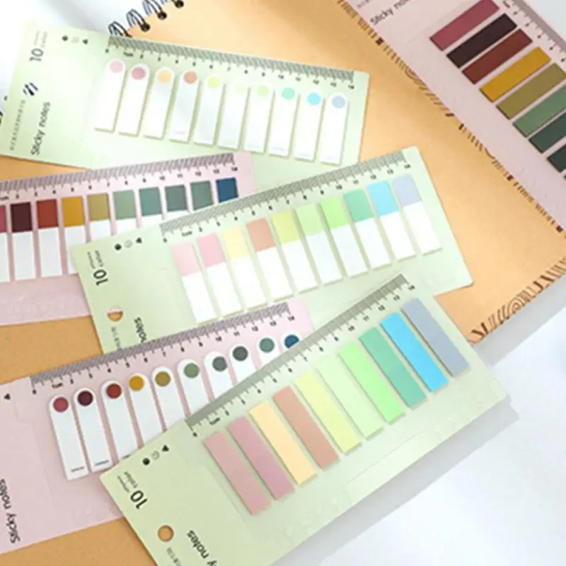 وسادة مذكرات ذاتية اللصق ، ملاحظات لاصقة ، علامة مرجعية ، ورقة لاصقة ، مكتب ، لوازم مدرسية ، ألوان ، أوراق ، ومناشف