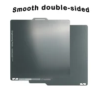 Placa de construcción de laboratorio Bambu X1, placa PEI de carbono, placa de bambú suave, placa de construcción de laboratorio 257x257mm A1 X1 para Bambu Lab P1S P1P Smooth PEI