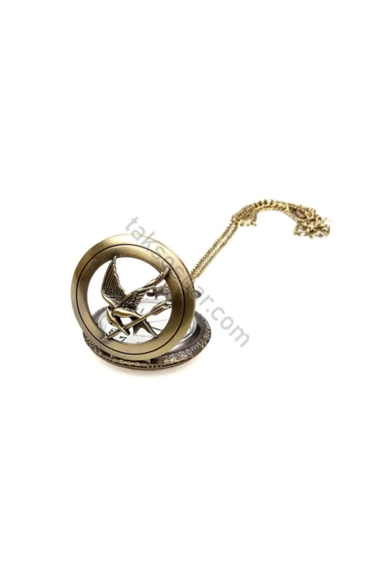 Uras Necklace Mockingbird Looking Köstekli Vintage Watch Men Women