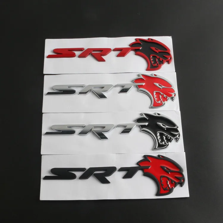 3D ميتال هيلكات    ليوبارد رئيس SRT شعار جسم السيارة الجذع ملصق ل دودج رحلة شاحن رام 1500 عيار نيترو قافلة نبال #3
