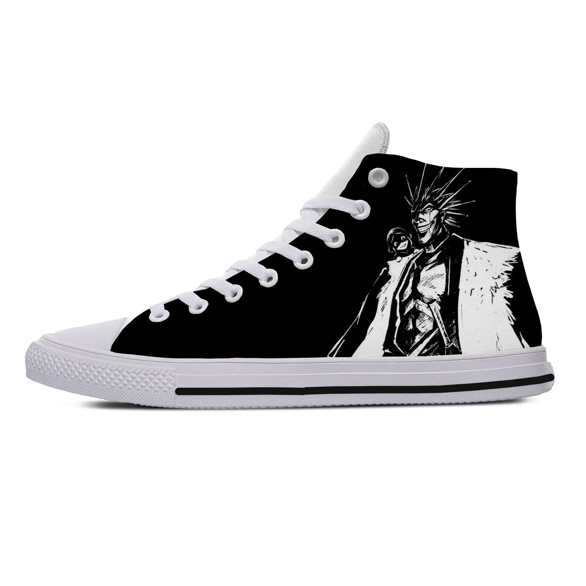 Chaussures de sport légères Kenpachi Zaraki pour homme et femme, tendance estivale, décontractées, dernières nouveautés, chaussures de skate classiques à tige haute en toile.