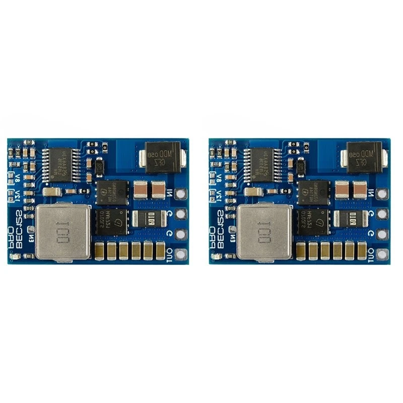 New Design~ 2X For MATEK BEC12S-PRO Module 9-55V To 5V/8V/12V-5A Overcurrent Protection Self-Recovery For RC Airplane FPV