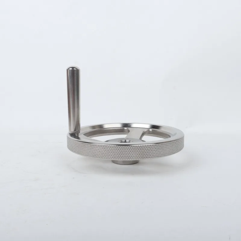 Customized precision casting corrosion-resistant stainless steel handwheel with comfortable handle