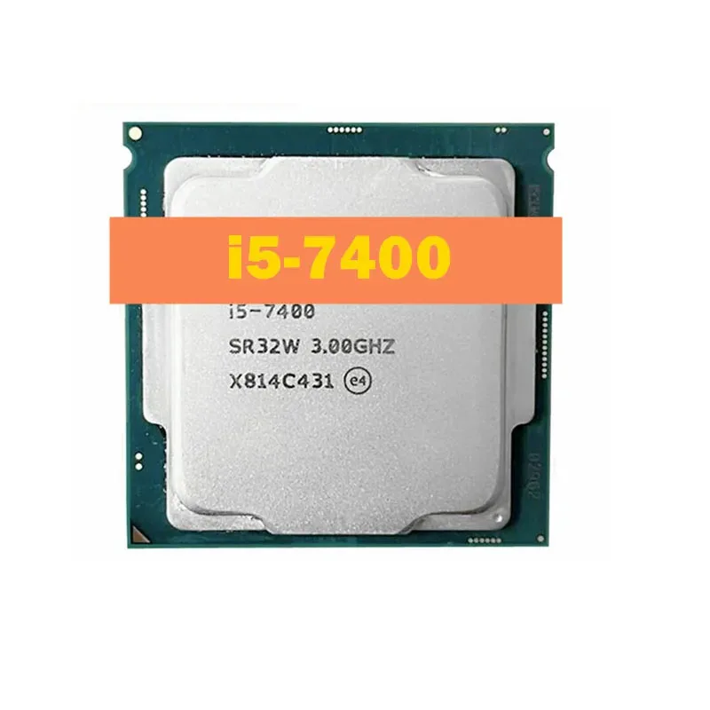 i5-7400 CPU Processor i5 7400 2.7 GHz Quad-Core Quad-Thread 6M 65W LGA 1151 Support H81 Motherboard