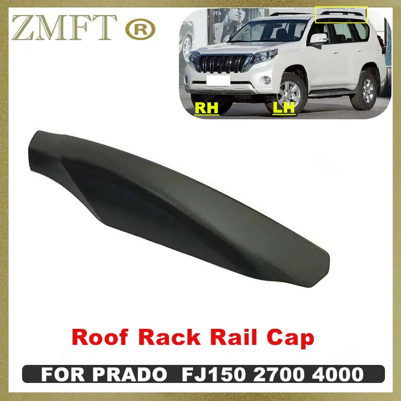 Car Luggage Rack Cover Trim For TOYOTA LAND CRUISER PRADO FJ150 2700 4000 2010~2018 Roof Rack Cover Rail End Shell