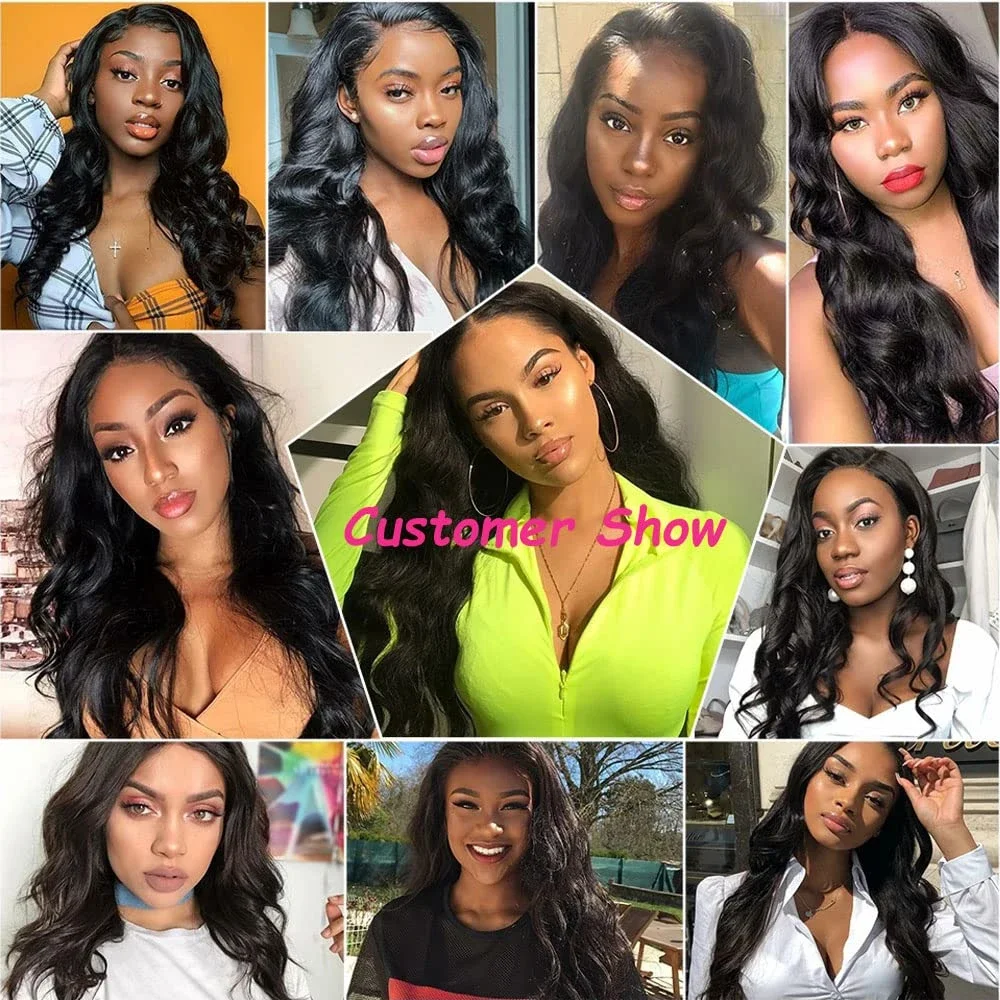 SOKU Long Body Wave Synthetic Lace Frontal Wigs Darker Brown Classic Middle Part Wig for Afro White Women Daily Use