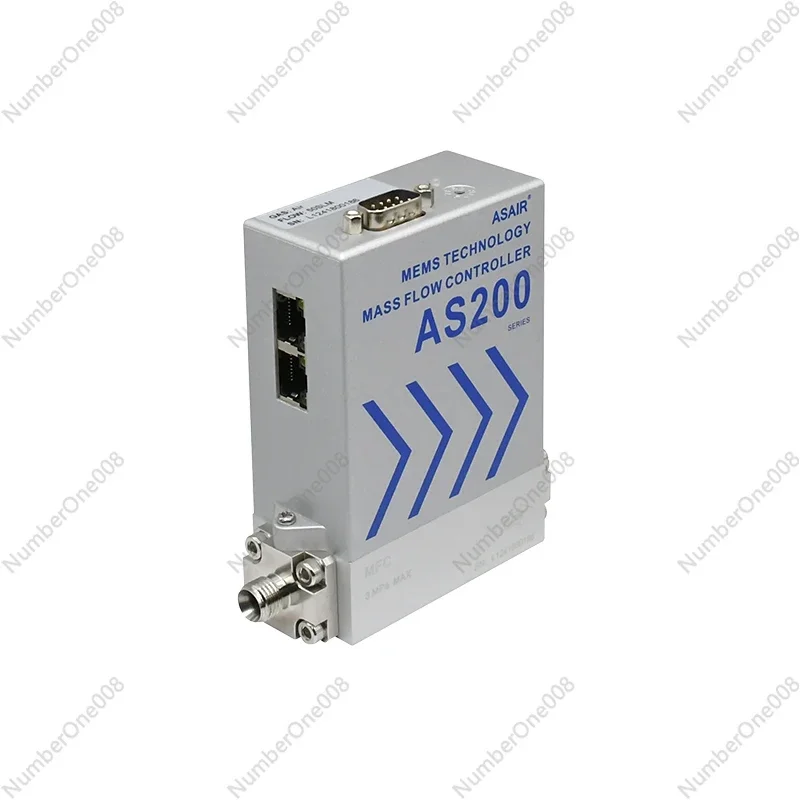 

Aluminum Alloy High Precision Gas Mass Flow Controller Air Micro Gas Flow Meter AS200B