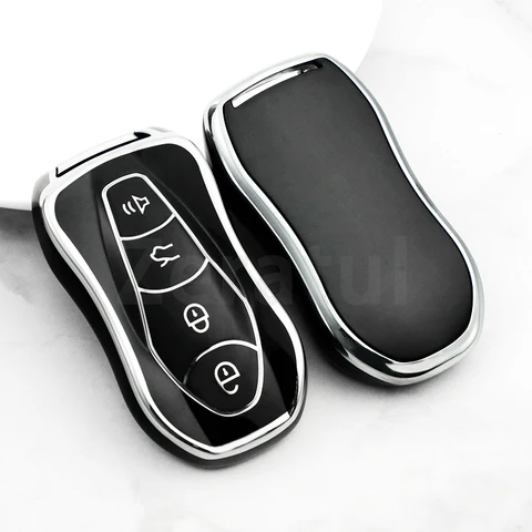 Модный чехол из ТПУ для автомобильного дистанционного ключа для Geely Azkarra FY11 Atlas Pro New Emgrand GS X6 SUV EC7 Auto Shell Fob Аксессуары
