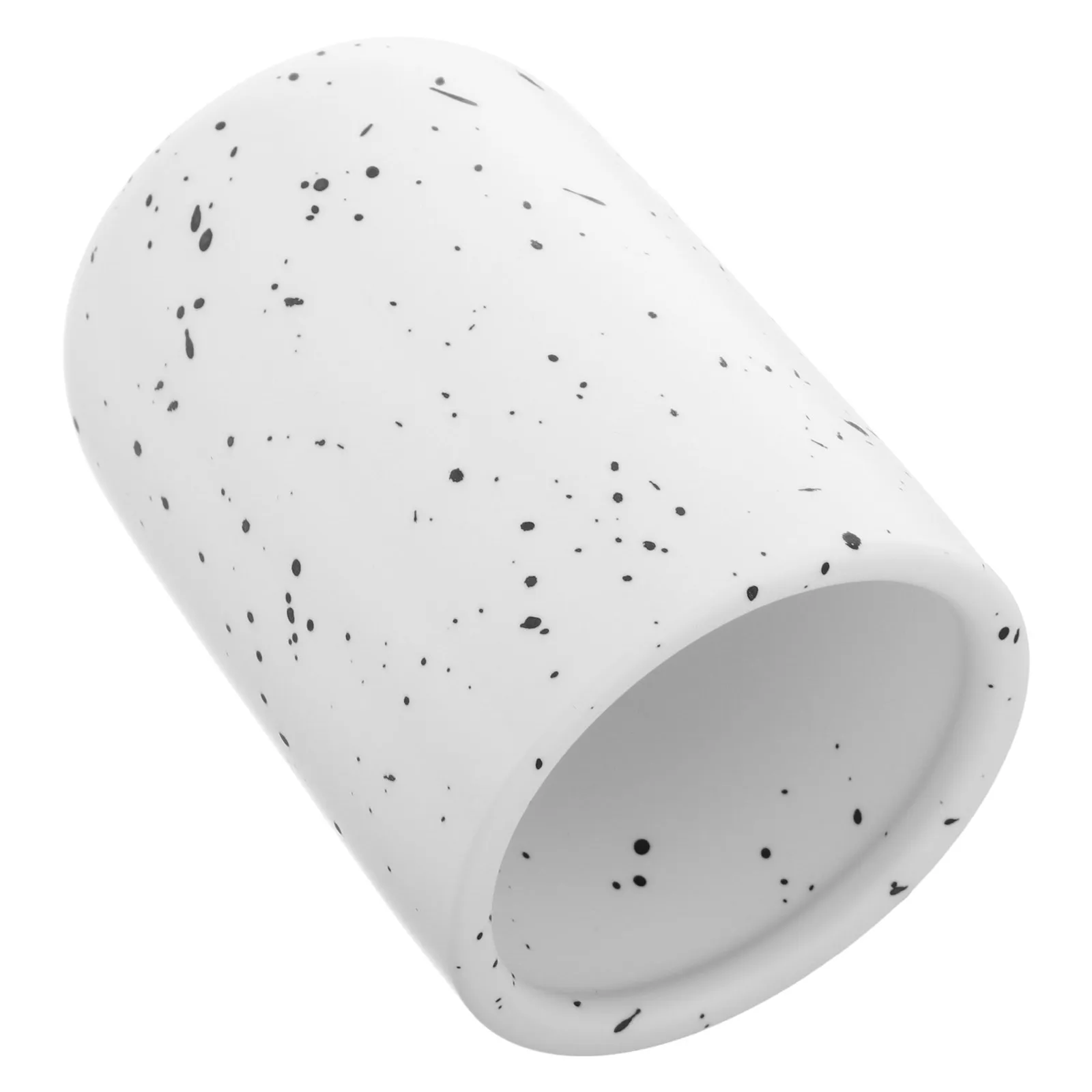 

Керамическая чашка для зубных щеток 300 мл с гладким ободком, многофункциональная кружка для ополаскивания, подставка для карандашей на рабочий стол, декоративный держатель для зубных щеток