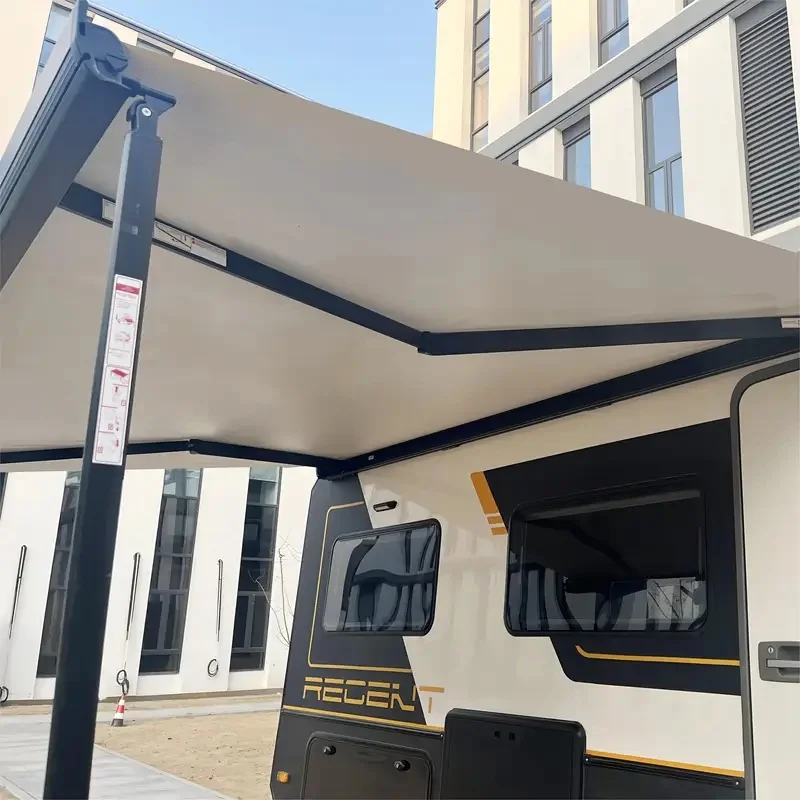 Retractable Car Side Awning Camper Van Rv Durable Waterproof Easy Install Off Road Universal Fit Sturdy Practical Camping Access