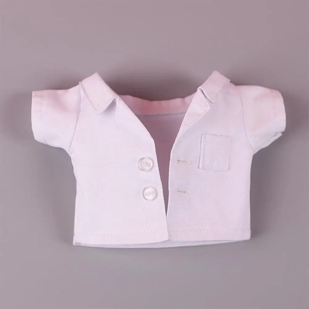 

1 комплект, подарочная хирургическая форма доктора для кукол-идолов, шорты, топы, белое пальто, наряд, одежда 20 см