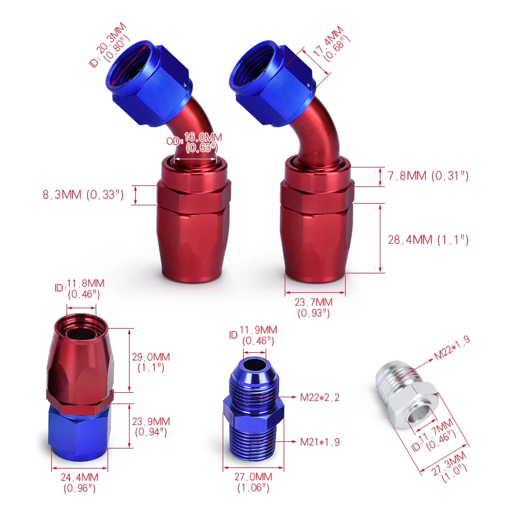 BAOLUN 터보차저 오일 배출 리턴 라인 10AN 26″T3 T4 T70 T66 스테인레스 스틸 편조 터빈용