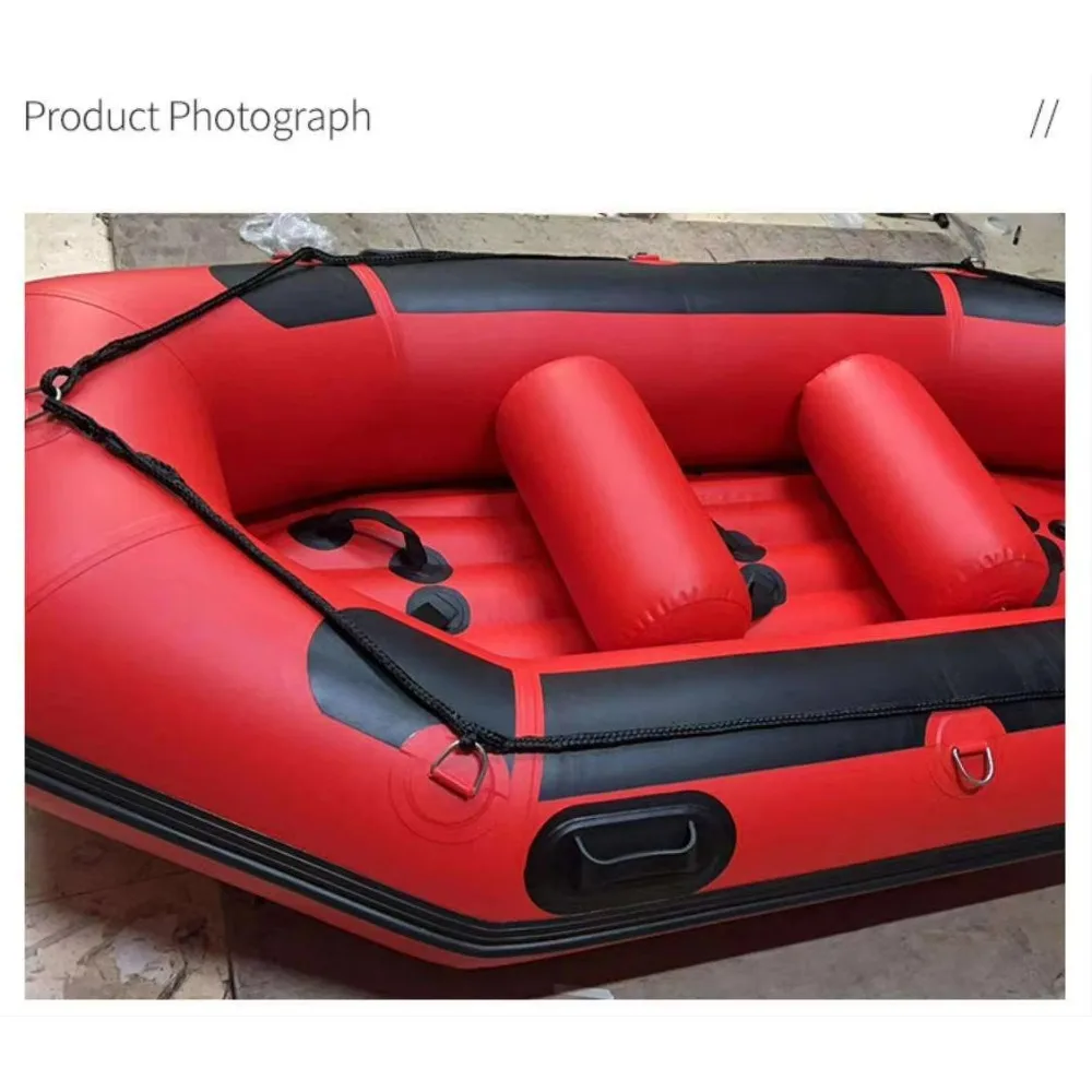 قارب إنقاذ قابل للنفخ لعمليات الطوارئ لسلامة المياه، قارب PVC خفيف الوزن لبحيرة النهر والإنقاذ من الفيضانات