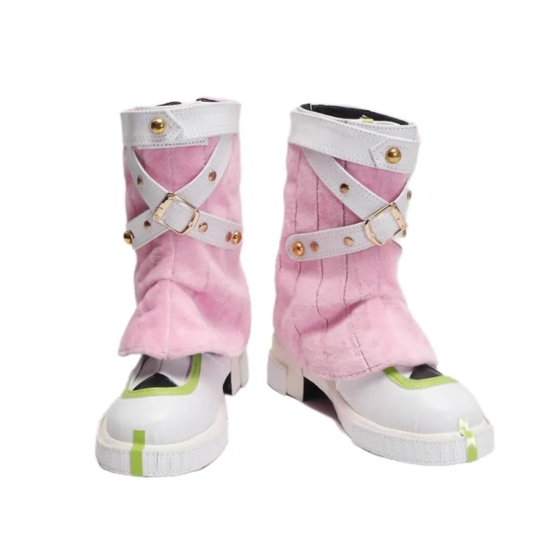 Genshin Impact Varesa Scarpe Cosplay Halloween per uomo Donna Stivali di carnevale Puntelli Cosplay