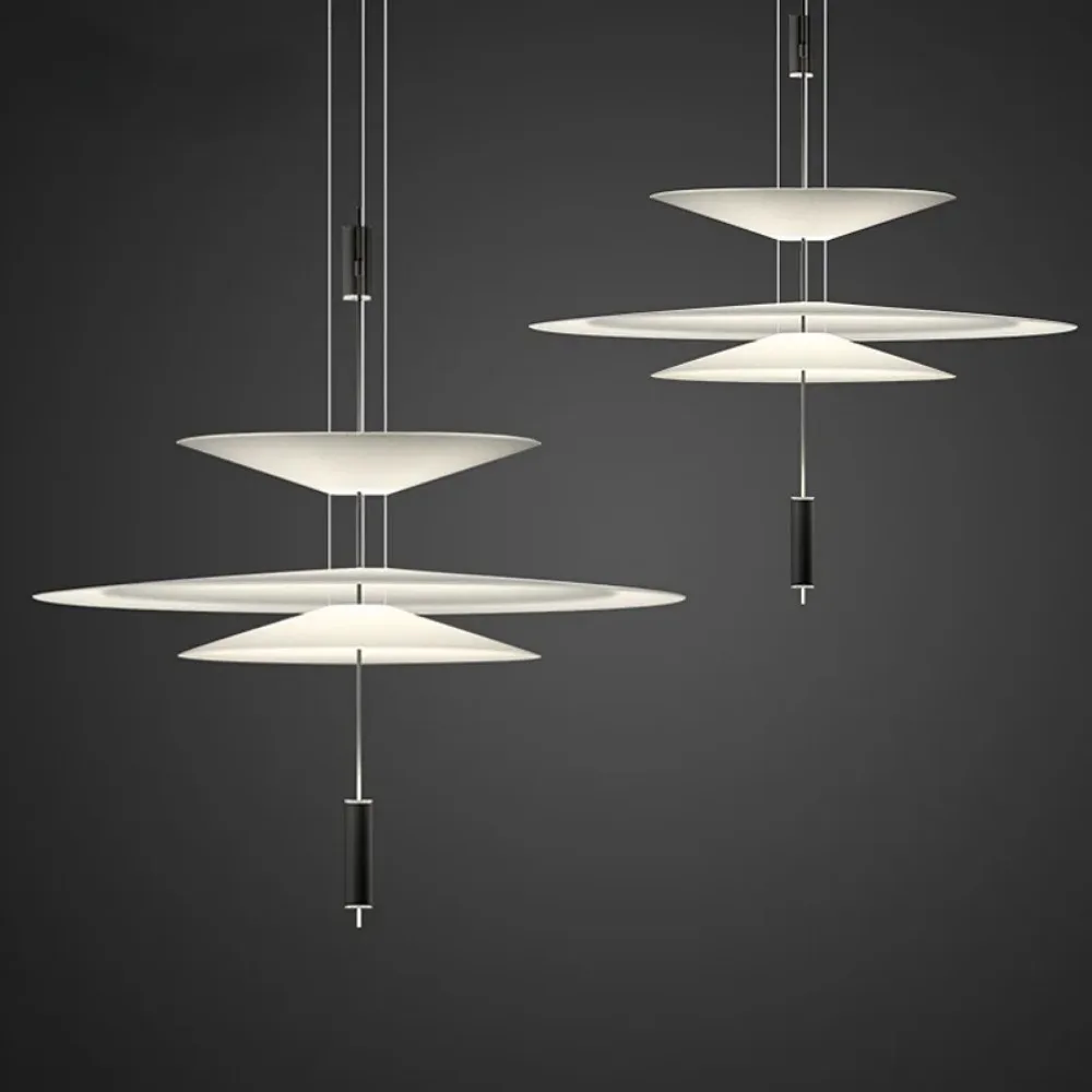 Plafonnier LED Suspendu au Design Moderne, Design Danois, Luminaire Décoratif d'Nik, Idéal pour une Table à Manger, un Bar, un Salon ou une Cuisine