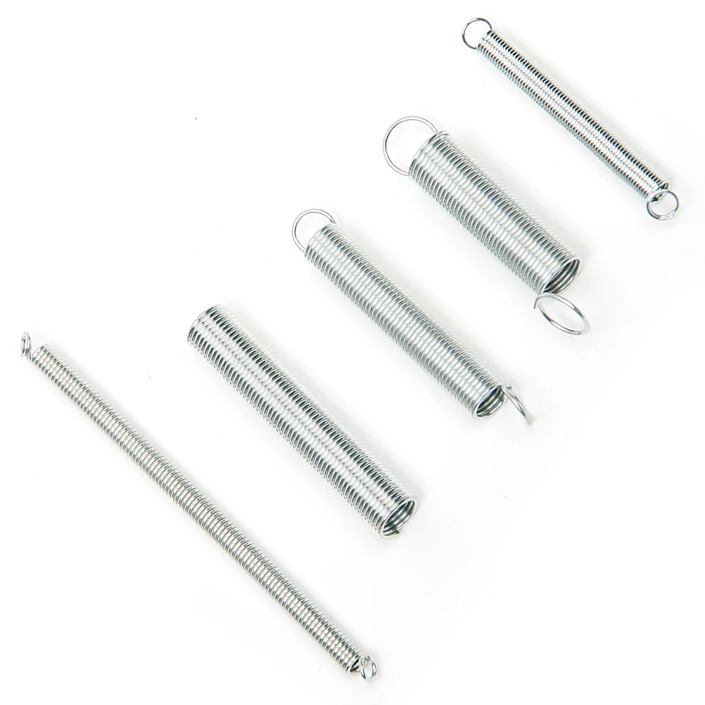 

200PCS Spring Assortment Spiral Spring Galvanized Spring Set Spring Rate Extension Spring for