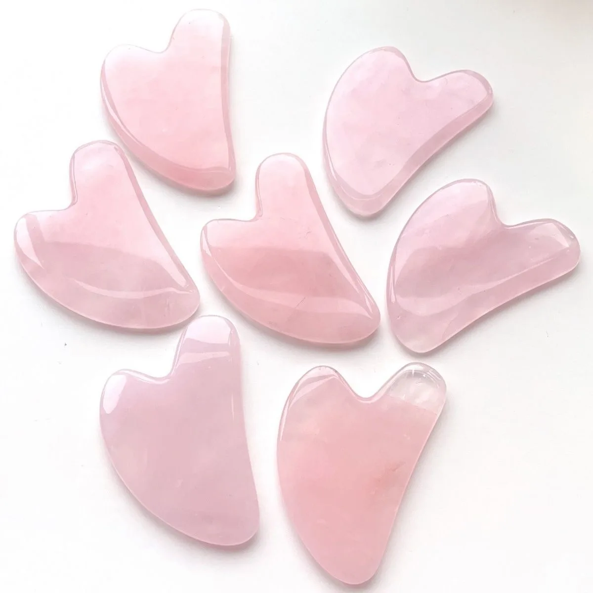 Natural Jade Facial Gua Sha Board Smooth Surface Portable Home SPA Massage Tool Gentle Skin Care Beauty Accessory