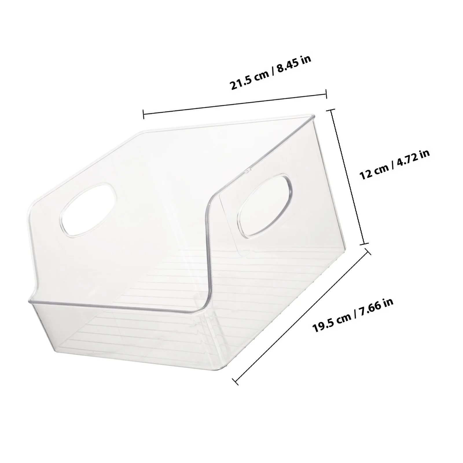Caja de almacenamiento de libros transparente, organizador multiusos creativo para libros, revistas, almacenamiento de periódicos, aula en casa, 1 Uds.