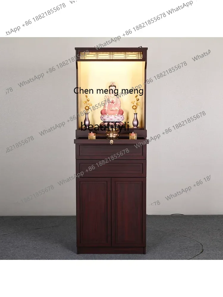 E153 Buddha Cabinet Modern Simple Home Living Room Worship Table God of Weah Guanyin Economical Aar Clothes Closet