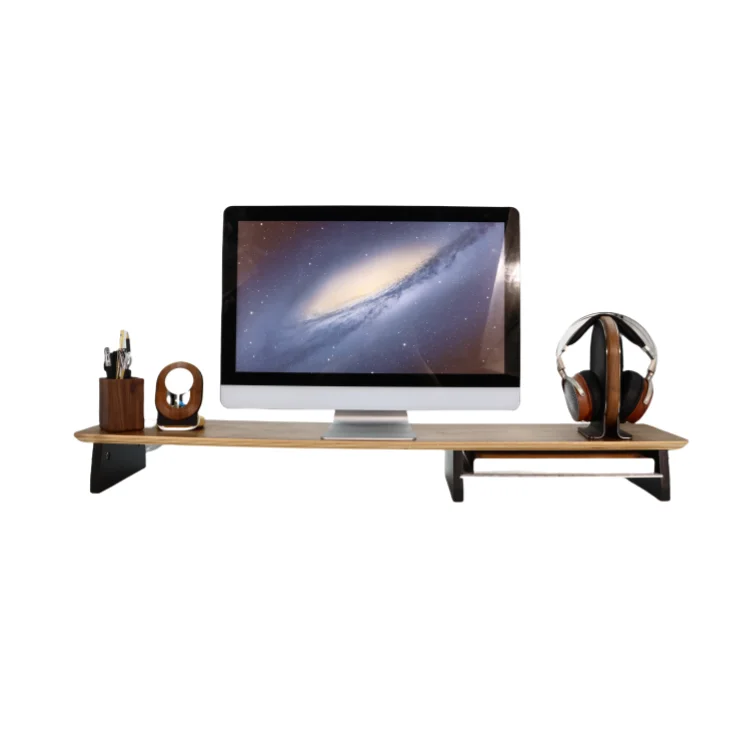 

Modern Minimalist Design Living Room Furniture Tv Cabinet Wooden Desk Shelf Monitor