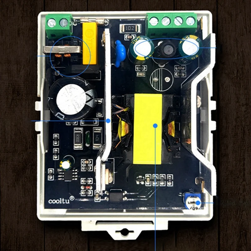 DR-60-12 Transformer 12 Volt 5 Amp Industrial Din Rail Power Supply 220V Ac To 12V Dc Power Supply
