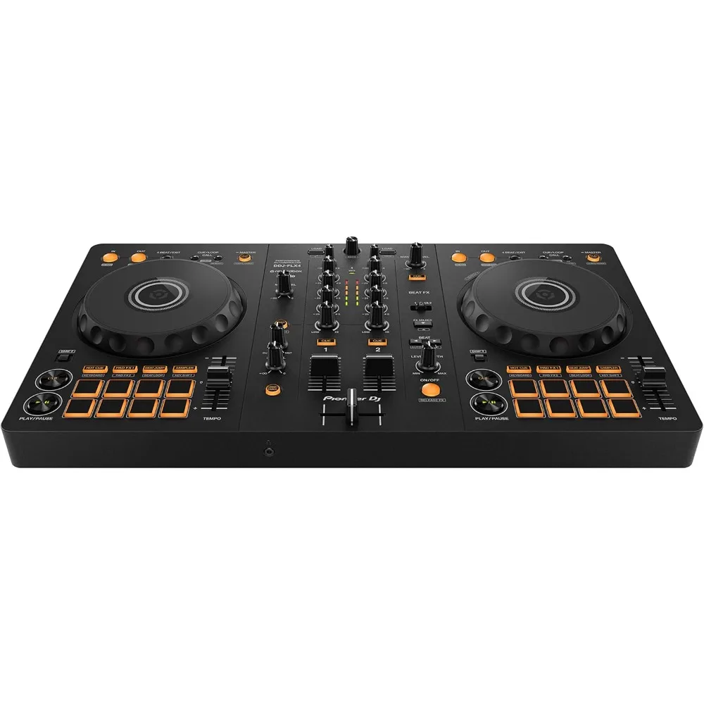 DDJ-FLX4 Rekordbox ذو الطابقين ووحدة تحكم Serato DJ - جرافيت #1